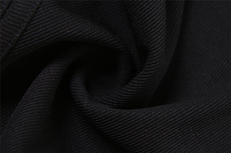 Mouwloze Rugloze Bodysuit Met Uitsnijdingen In Effen Kleur