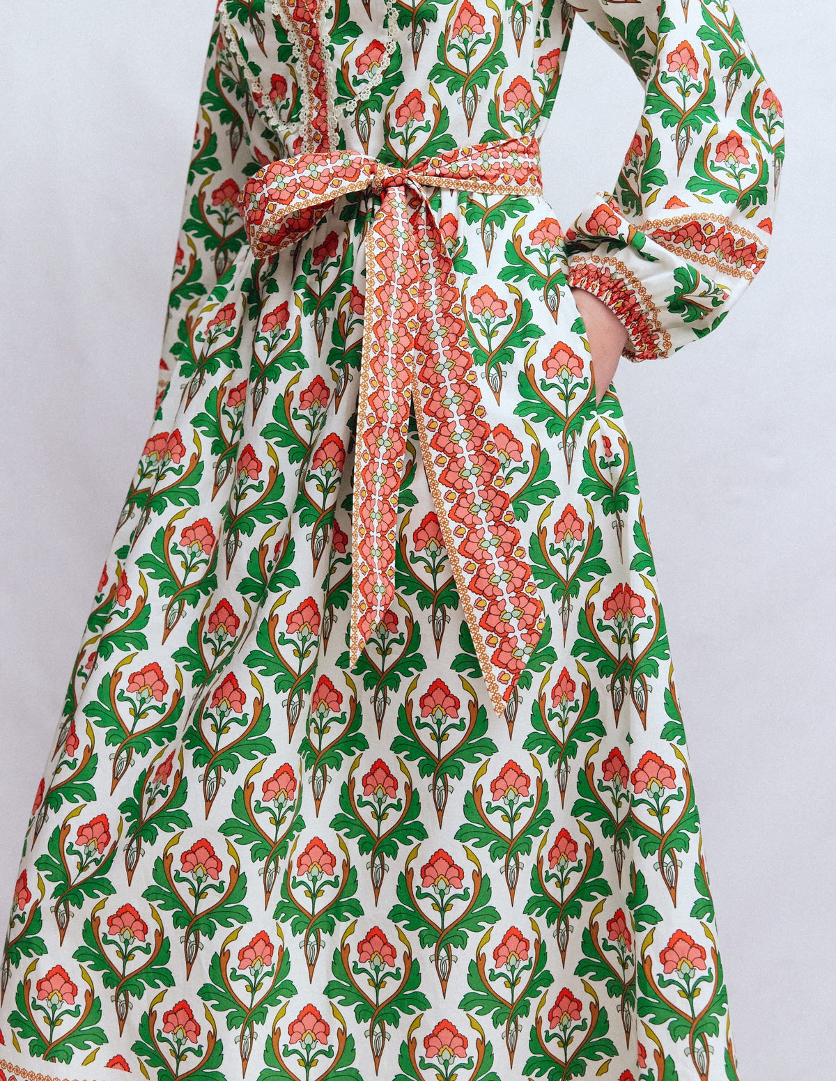 Robe Midi Cary en Coton