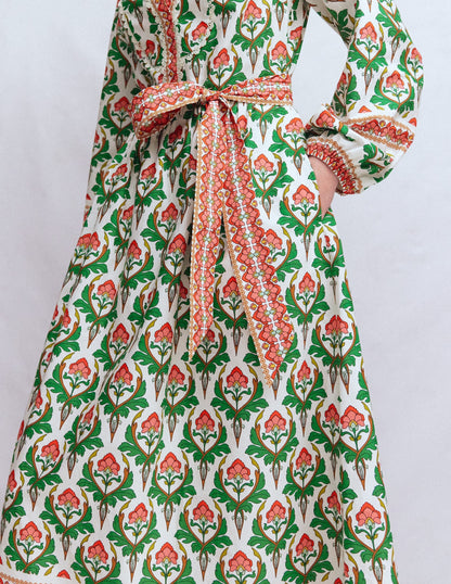 Robe Midi Cary en Coton