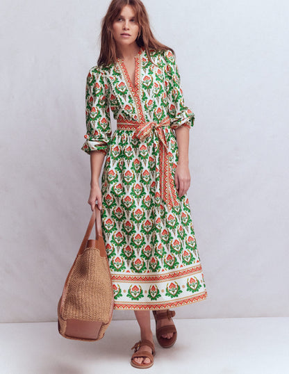 Robe Midi Cary en Coton