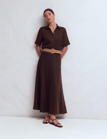 Jupe longue Miriam en Lin
