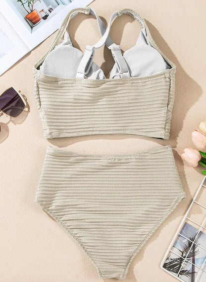 Isla Sculpt™ – Bikini Taille Haute Effet Sculptant