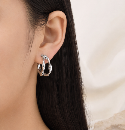Boucles d’oreilles Elowen Twist